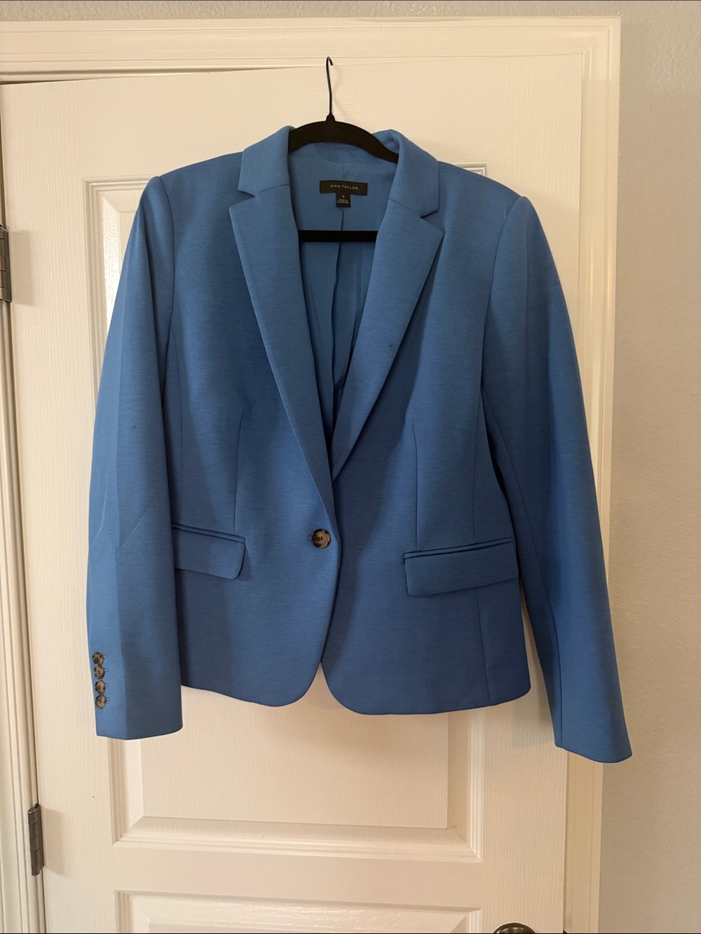 Ann Taylor Light Blue Suit Jacket